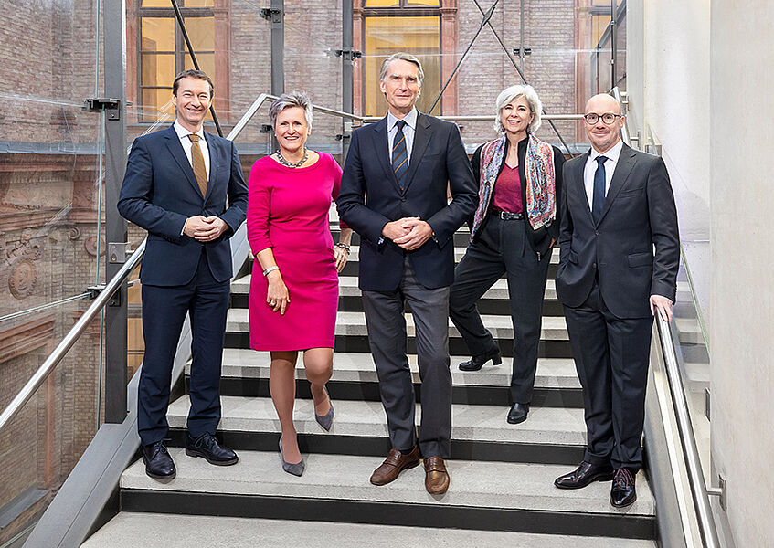 The members of the Rectorate